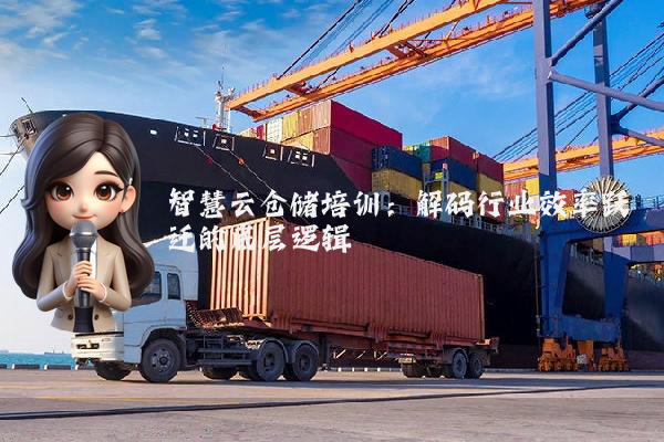 智慧云仓储培训：解码行业效率跃迁的底层逻辑